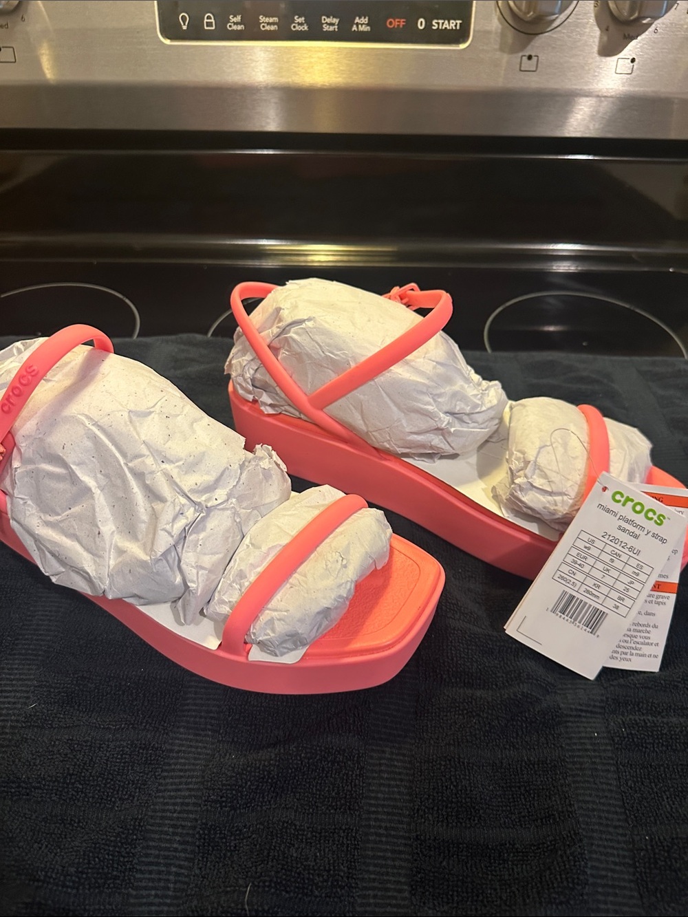 Miami Platform Y Strap Sandal - Guava - Picture 4 of 10